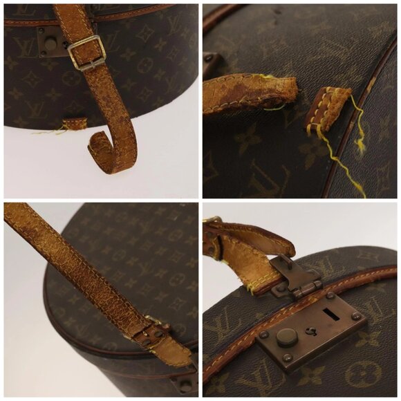 LOUIS VUITTON Monogram Hat Case Boite Chapeau 40 M23624 LV Auth 136230 - Picture 16 of 16